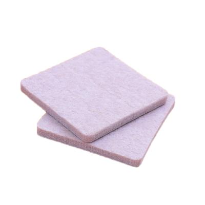 China 100% Polyester Felt Table And Chair Foot Pad Furniture Protection Self Adhesive Felt Pads Sticker for sale