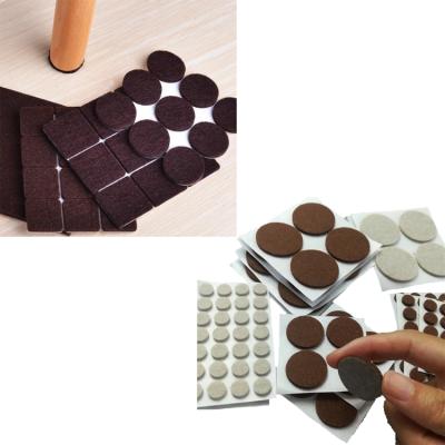 China 100% Polyester Felt Sofa Furniture Table Corner Felt Pads Furniture Protector Felt Pad Pad for sale