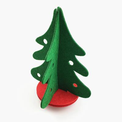 China Christmas Decoration Handmade Christmas Felt Christmas Tree Gifts Wholesale DIY Home Accessories for sale