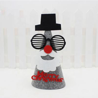 China Christmas Decoration Most Popular Products Party Handmade Felt Decoration Christmas Hats for sale