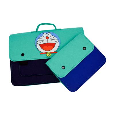 China Polyester Factory Logo Portable Cute Bag Stylish Custom Laptop Bag for sale