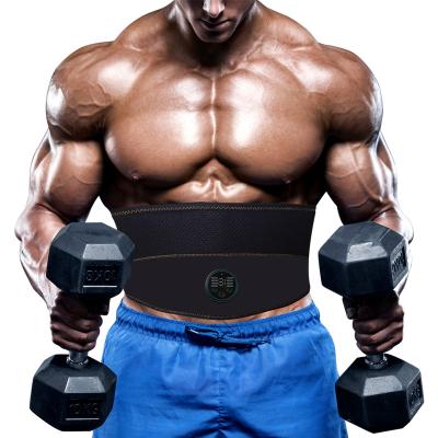 China Adjustable Fitness Muscle Stimulator Smart Massage Slimming Weight Loss EMS ABS Smart Trainer Belts For Unisex for sale