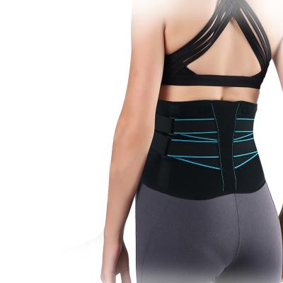 China 2022 Newcomer Sciatica Factory Unisex Adjustable Double Waist Back Lumbar Support Belt/Strain Relief/Belt for Lower Back Pain Relief for sale