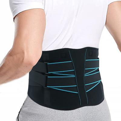 China Pain/Strain Relief/New Neoprene Design Adjustable Waist Brace Lumbar Support Running Belt Sciatica Back For Lower Back Pain Relief for sale