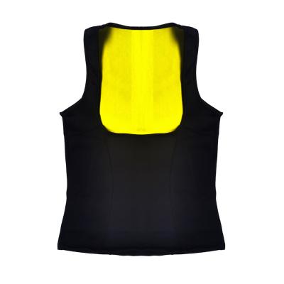 China Breathable Fashionable Bodybuilding Fat Burning Slimming Neoprene Slimming Sauna Tank Top For Women for sale