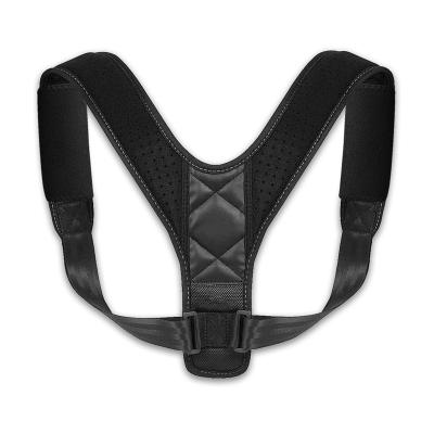 China Neoprene back straps men's and women's professional protection undetectable adjustable upper back support for sale