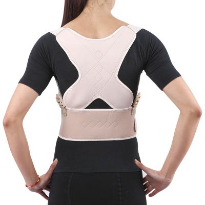 China Neoprene Back Braces Comfortable Adjustable Posture Braces and Professional Protective Supports for Men and Women for sale