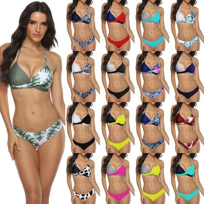 China Ladies Breathable Explosive Stylish Halter New Products Sexy Women Beach Bikinis And Bikini Ins Style Beachwear for sale