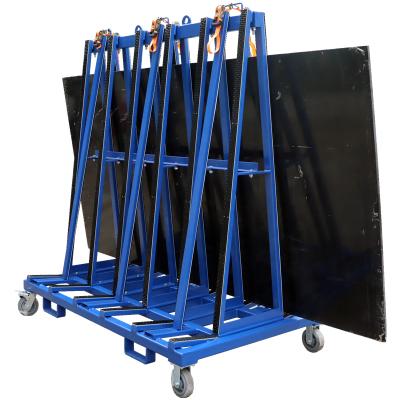 China Corrosion Protection Transport Granite Marble Slab Moving Stone A-frame Rack Capacity 4000KGS for sale