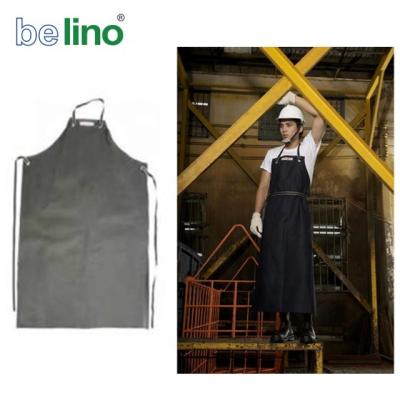 China Eco - Friendly Industrial Workshop Cotton Or PVC Work Wear Apron For Worker Avoiding Harm for sale