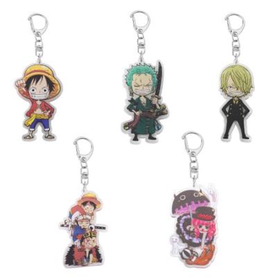 China Cloth Fruit Basket Original Anime Key Chain For Women Men Commic Acrylic Character Bag School Pendants Key Chain Jewelry for sale