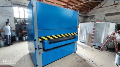 China MS13RR 2 cabezas Gran cinturón Sander Máquina 380V 50HZ de cinturón ancho Grinder en venta