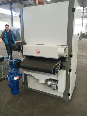 China SKD Precise Control Metal Deburring Machine , Versatile Wide Belt Polishing Machine for sale