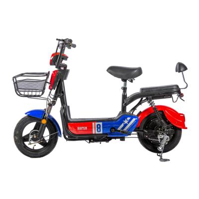 China New Model 48V 500W Steel Electric Bicycle Y2-HB 14 Inch Electric Bike Motorcycle for sale