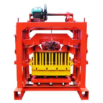 China Home Use Block Machine Small 6 Inch Core Block Making Machine for sale