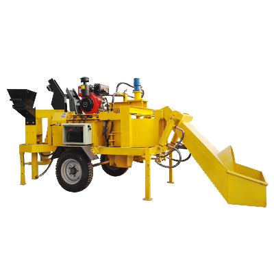 China Building Material Shops M7MI TWIN Clay Brick Machine Kenya Soil Interlocking Diesel Brick Making Machine for sale