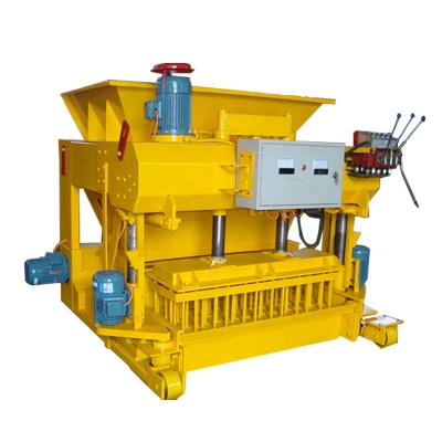 China Building Material Shops QMY6-25 Mobile Hollow Block Machine Egg Laying Brick Making Machine for sale