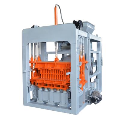 China Building Material Stores QT5-15 Concrete Block Making Machine Make Different Kinds Of Blocks For Construction Project for sale