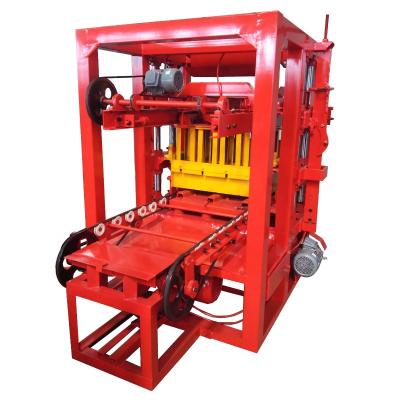 China Construction worksÂ   QTJ4-26 Semi Automatic Concrete Cement Block Making Machine for sale