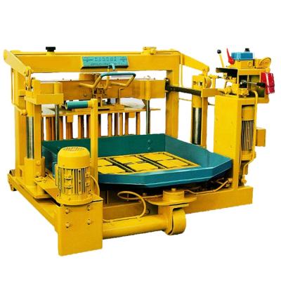 China Construction worksÂ   QMY4-30 Movable Concrete Block Solid Brick Making Machine for sale