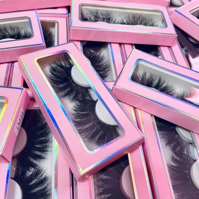 China Super Seller 25mm Mink Lashes Strip 3d Mink Eyelash Lasheswholesale Seller Super Light Soft Slim Eyelash Siberian Eye Lashes Case for sale