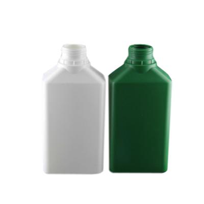 China Recyclable Lotion Dispenser Bottle 1L Empty Refillable Plastic Pump Square Shaped Plastic Bottles Te koop