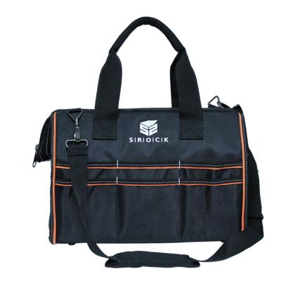 China Free Sample Large OEM Electrician Tool Kits Canvas Tote Bag Custom Large Capacity Tool Bag 20 Kg for sale