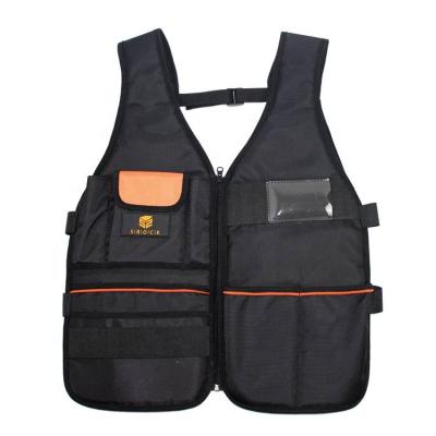 China Tool Packaging Tool Work Vest Thick Type Multi Wear For Repair Man With Pockets for sale