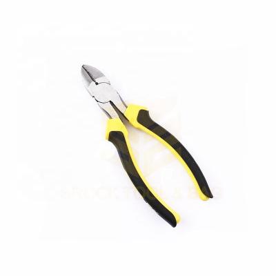 China Unrated DIY Tools Work Electrical Wire Stripper Diagonal Cutting Cutter Pliers With PVC Handle for sale