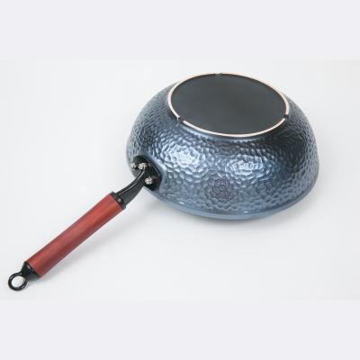 China Factory Supply Viable Sceramic Interesting Price Frying Pan Chinese Non Stick Pot for sale