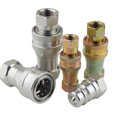 China Parker Hydraulic Coupler ISO7241 A Interchange Of Construction Machinery Quick Release Couplings for sale