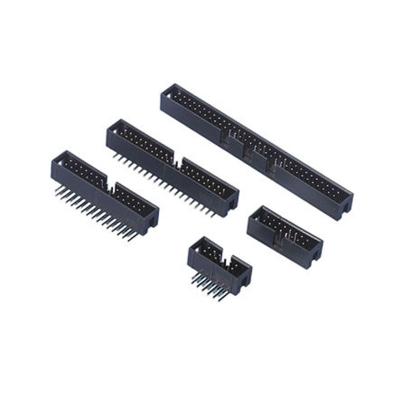 China Right Angle Type PCB PBT /SMT/Right Angle Material - 2 *13 Pin Box Header Mounted On PCB Board for sale