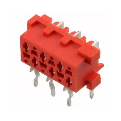 China Other 1.27mm Pitch SMT Box Header PCB Connector In Red Color for sale