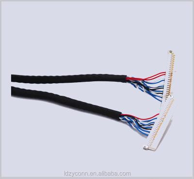 China COMPUTER UL Approved LVDS 1.0mm Pitch 30 Pin Electrical Wire Harness Replaces JAE FI-E30H for sale