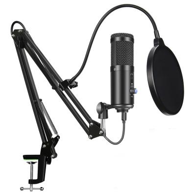 China Professional USB microphone YARMEE microphone with streaming USB audio interface for studio condenser microphone for sale