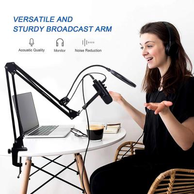 China USB Microphone Usb Condenser Microphone For Studio Game Recording Webcast Singing Live Broadcasting for sale