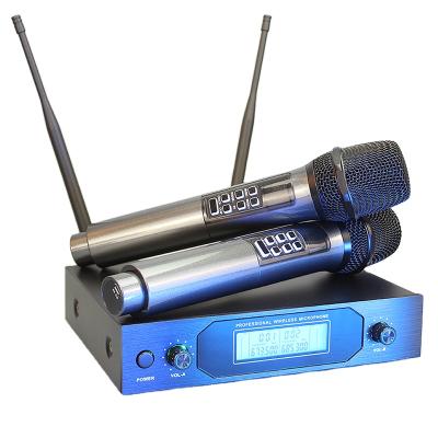 China Yarmee Microphone Handheld UHF Wireless Microphone System Rechargeable Microphone YU53 for sale