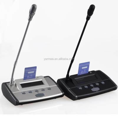 China Conference Microphone 5 Buttons Conference Room Sound System Voting Device for sale