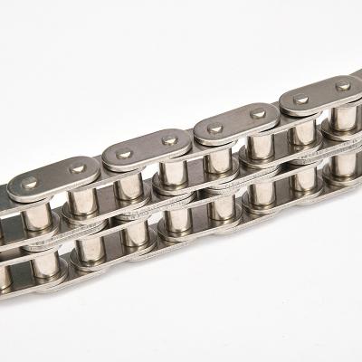 China Short Building Material Stores Stainless Steel Pitch Roller Chain With Straight Side Plate for sale