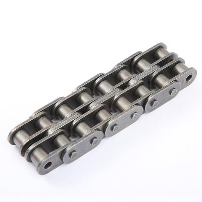 China Industrial Building Material Shops Chain American Standard Short Pitch Straight Stainless Steel Roller Chain C10A-2 for sale