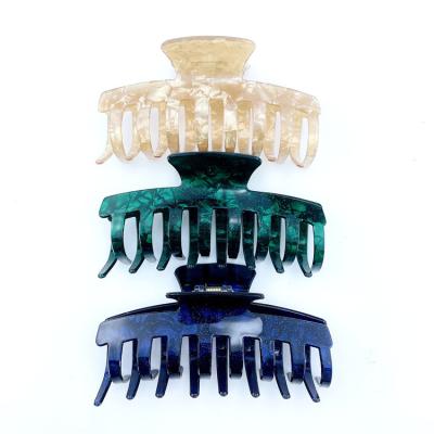 China Delicate Hair Accessories Hair Claws For Thick Hair Jumbo Hair Claw Clips Customs for sale