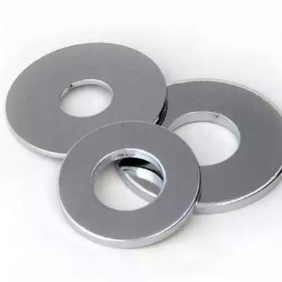 China Retaining ring Carbon Factory Directly Wholesale Round Galvanized Carbon Steel Metal Flat Washer large metal key snap ring for sale