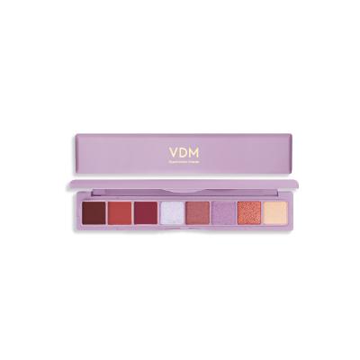 China Waterproof 8 Colors DIY Private Label Eyeshadow Palette Makeup Palette High Quality Eyeshadow Palettes for sale