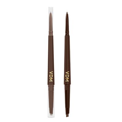 China Waterproof Double Ended Eyebrow Pencil With Eyeliner OEM Wholesale Eyebrow Pencil for sale