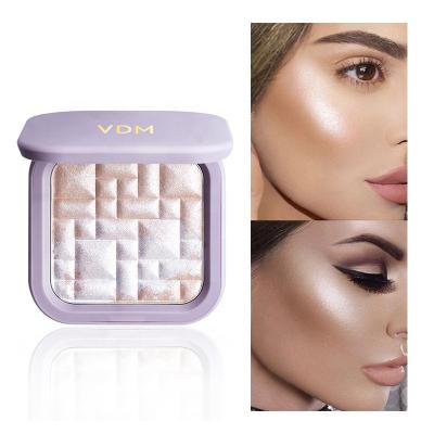 China Individually Customized High Dye Waterproof Waterproof Long Lasting Highlighter Bar Palettes Baked Highlighter Bar Makeup for sale