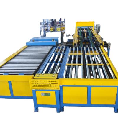 China food & Beverage Plant Making Ventilation Pipe Machines Line Automatic 5 Square Metal Air Duct Pipe Forming Making Machine Iron Plate for sale