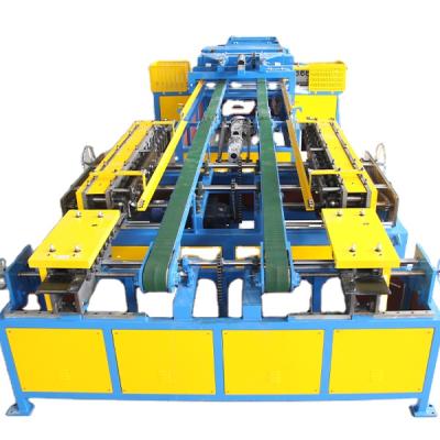 China food & Automatic Beverage Factory Square Ventilation Pipe Forming Making Line 4 , HVAC Galvanized Steel Air Duct Production Line for sale