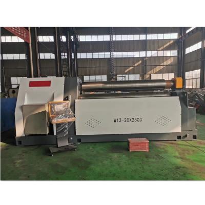 China Hotels Hydraulic Steel Tube Forming Roller Bending Machine Four-Roller Plate Rolling Machine for sale