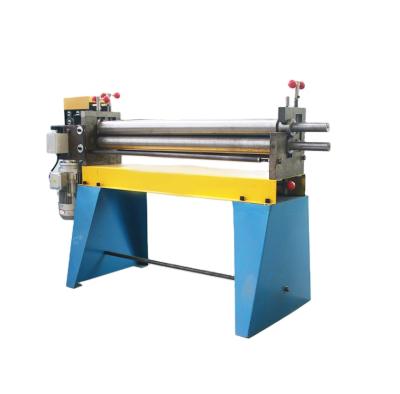 China Simple Structure HVAC Air Duct Galvanized Sheet Metal Rolling Machine 3 Rolls Machine for sale