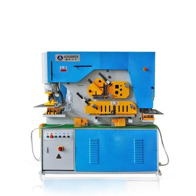 China Hotels multifunctional combined punch and hydraulic shearing machine sheet metal iron worker tools for sale for sale